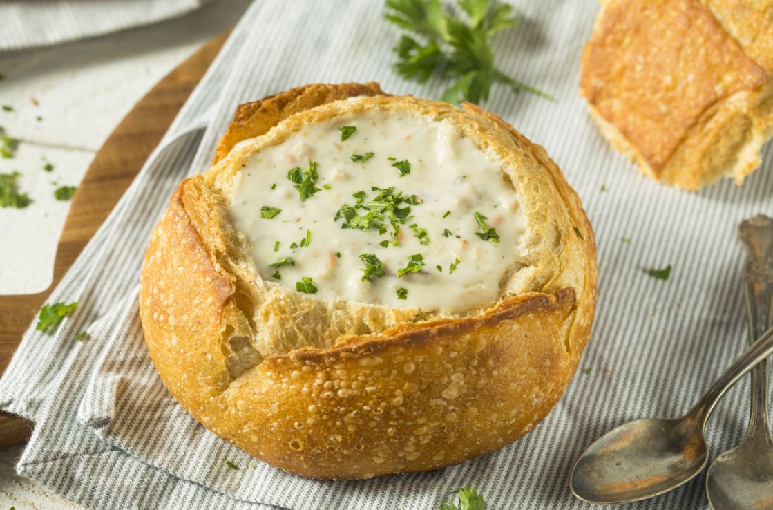 clam chowder what to eat in san francisco